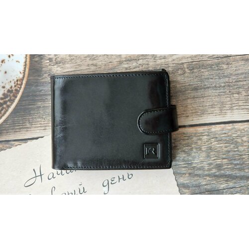 фото Кошелек , фактура гладкая, черный farirun