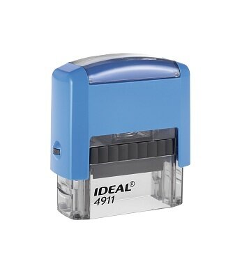 Ideal 4911 автоматическая оснастка для штампа 38х14 мм (синяя)