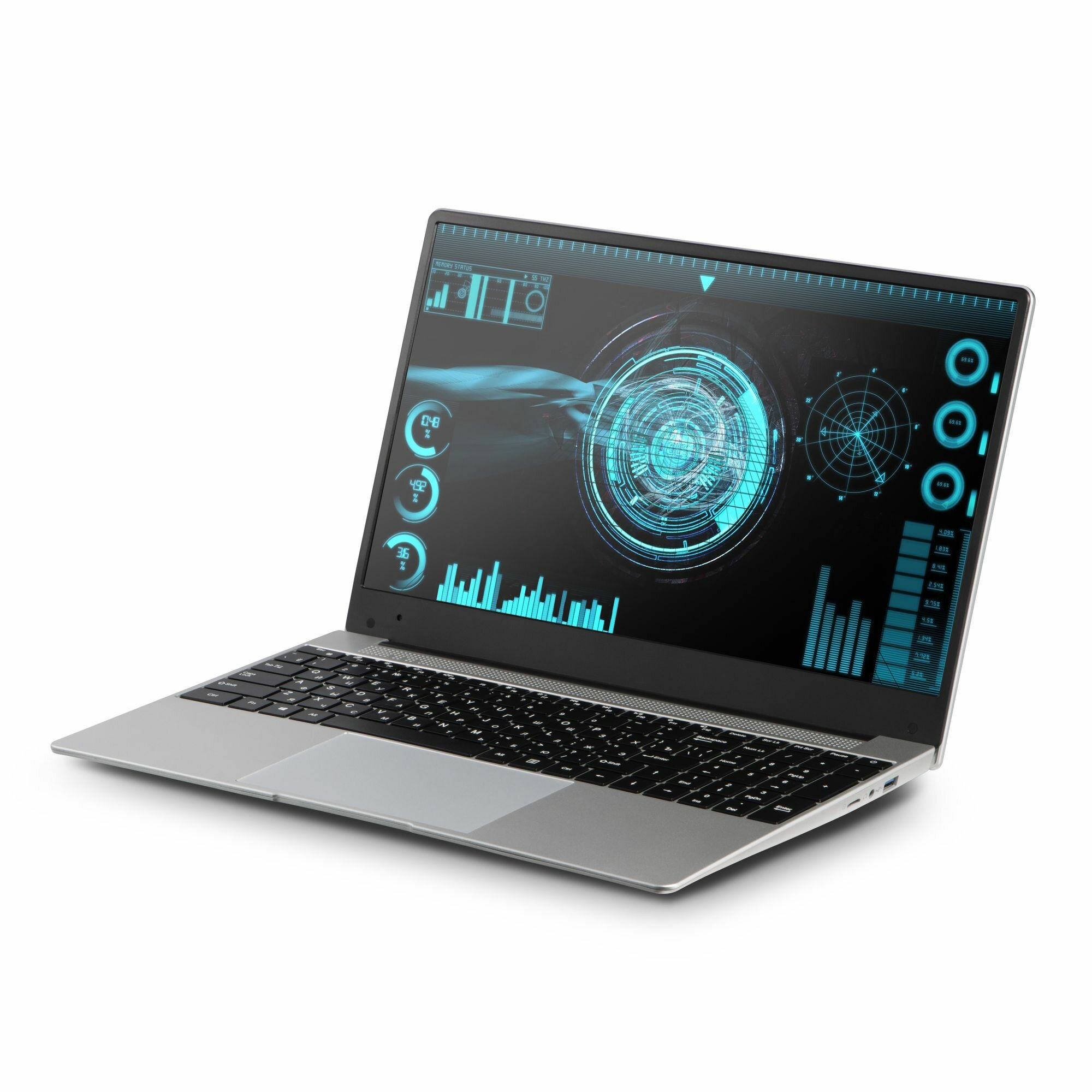 Ноутбук Azerty RB-1551 (15.6" IPS 1920x1080, Intel N5095 4x2.0GHz, 16Gb DDR4, 1Tb SSD) — фото 8