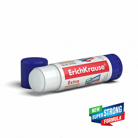 Клей-карандаш ErichKrause Extra, 21 грамм