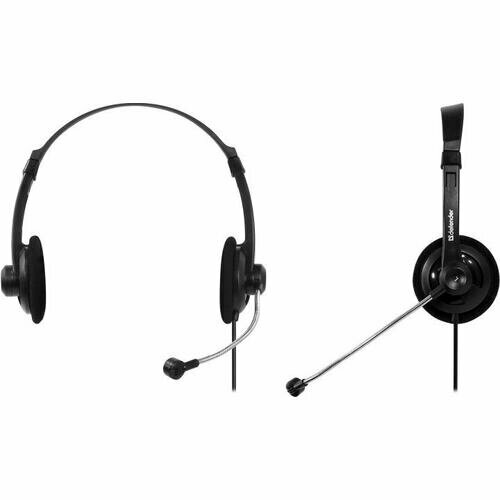 Наушники с микрофоном Defender Aura 104 шнур 18м с регулятором громкости 79500₽