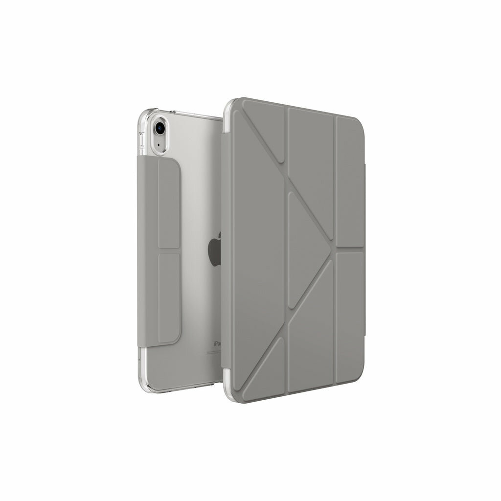Чехол Uniq CAMDEN Anti-microbial для iPad 10.9 (2022) Grey — фото 4
