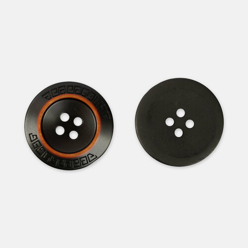 Пуговица BLITZ DRN 0074 40 25 мм А008 черный 32₽