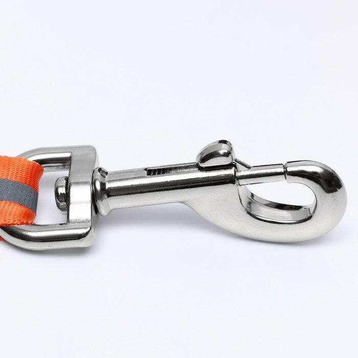 Рулетка "Пижон" с прорезиненной ручкой, 8 м, до 50 кг, трос, чёрно-оранжевая 9339689