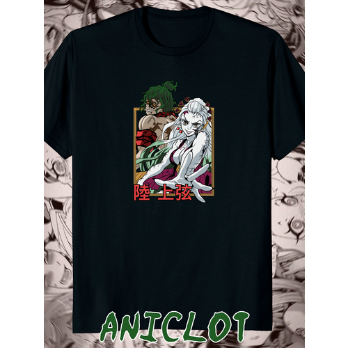 фото Футболка, размер m, черный aniclot