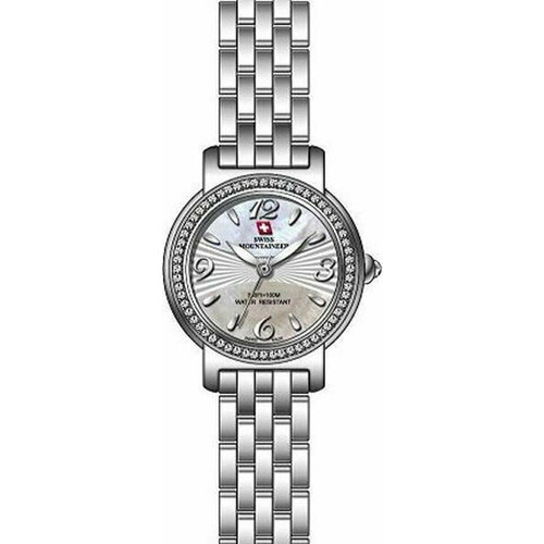 Наручные часы Swiss Mountaineer, серебряный наручные часы swiss mountaineer серебряный