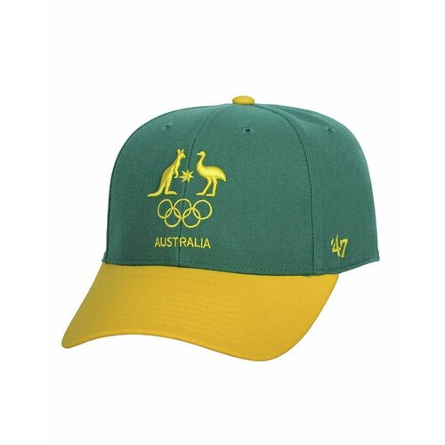 фото Бейсболка '47 brand, размер os, желтый, зеленый