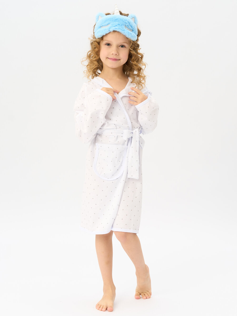 фото 233541504 Халат детский КОТМАРКОТ девочкам цвет бежевый