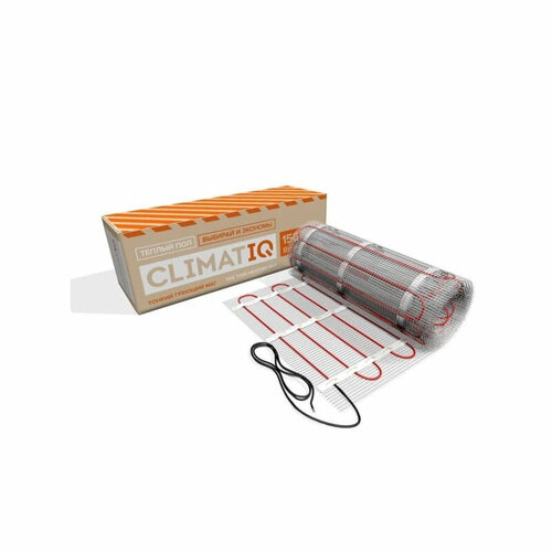 Теплый пол Climatiq Мat 150 Вт/м2 9 m2 теплый пол climatiq mat 9 0 m2