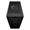 Фото #12 Корпус Powercase Alisio X4B, Tempered Glass, 4x 120mm 5-color fan, чёрный, ATX (CAXB-L4)