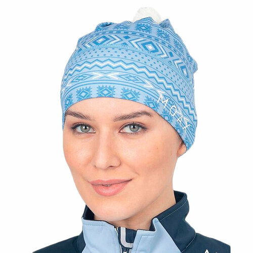 фото Шапка moaxsport, голубой