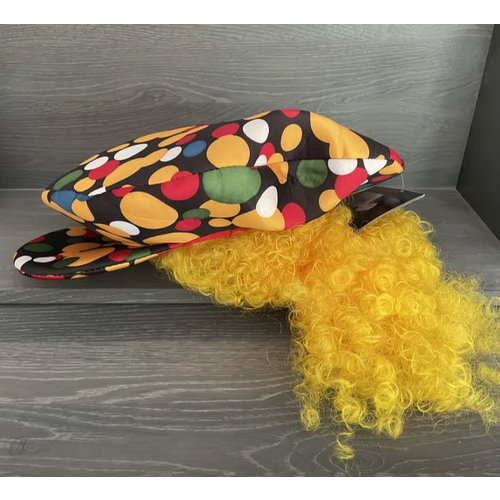 фото Колпак карнавальный, кепка клоуна горох е3330 китай