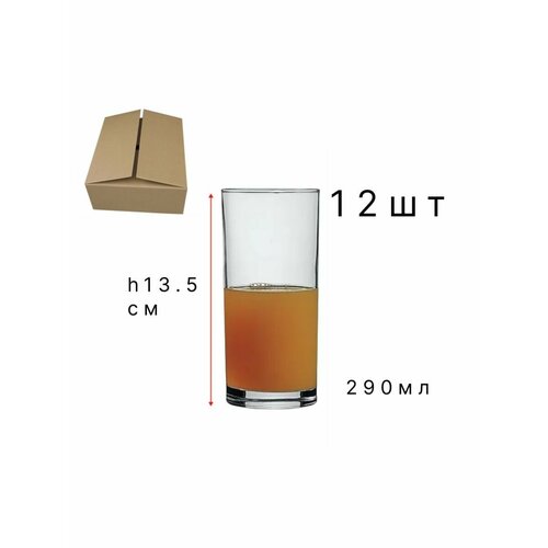 Набор стаканов в коробке 12 шт 290мл h13.5см ISTANBUL