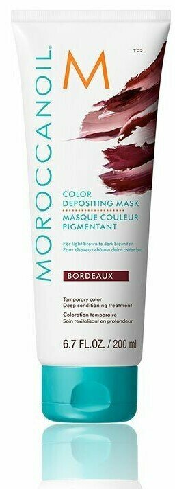 Moroccanoil Color Depositing Mask Bordeaux - Тонирующая маска Бордо 200 мл