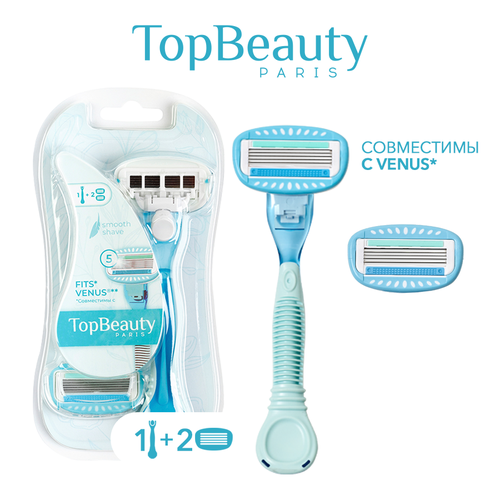   TopBeauty Paris 1  + 2  , 5 .  Gillette Venus