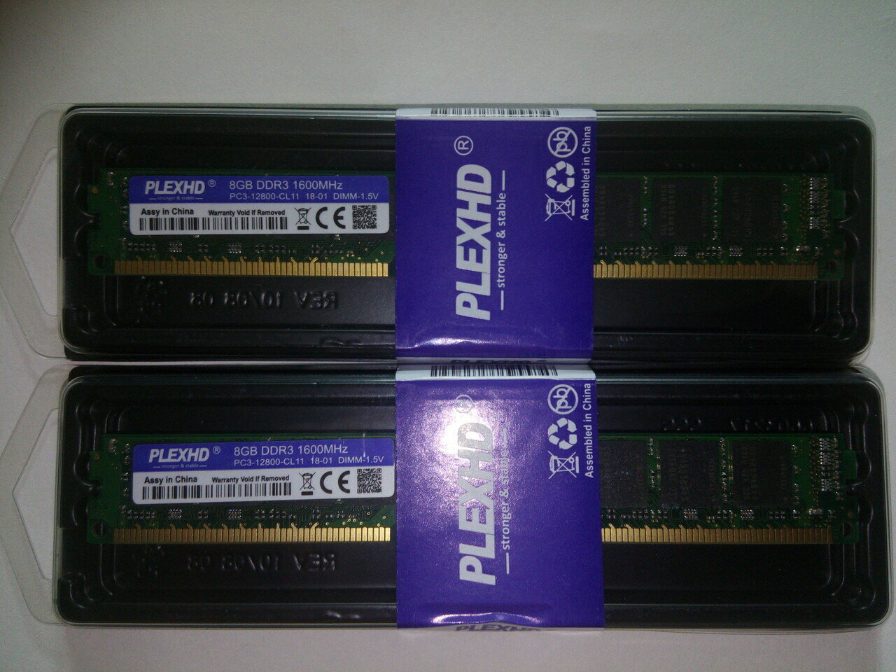 Оперативная память PLEXHD DDR3 8GB 1600MHz