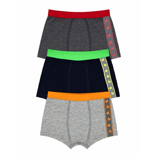 фото Трусы ots, 3 шт., размер 7-8-(134-140), мультиколор