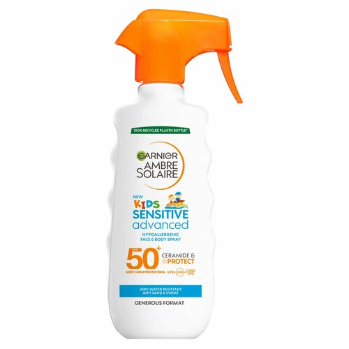 Гипоаллергенный солнцезащитный спрей Garnier Ambre Solaire Sensitive Advanced Kids 270 мл