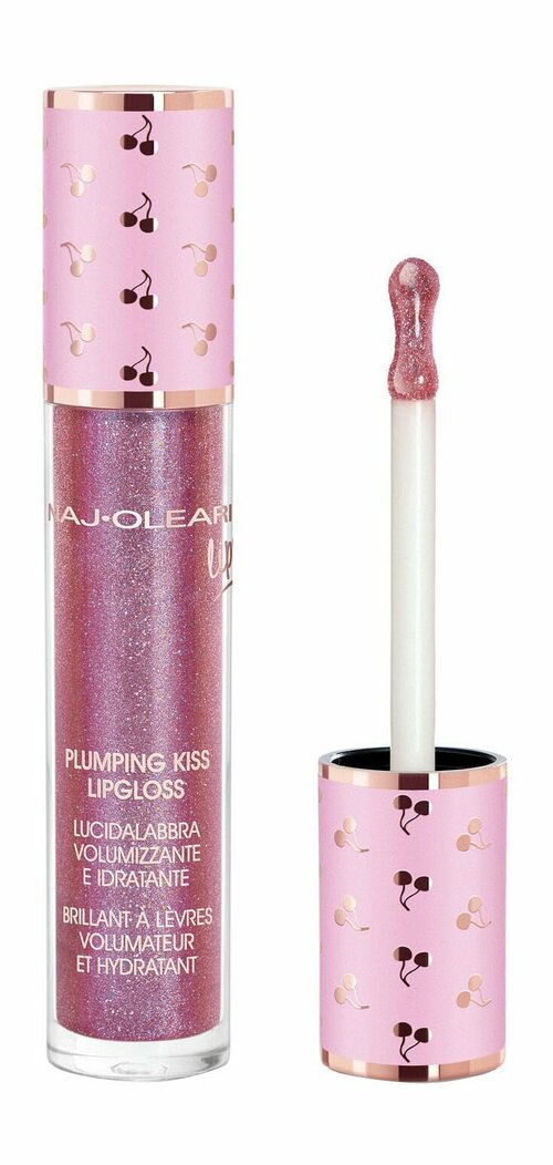 Увлажняющий блеск для губ 12 boreal orchid Naj Oleari Plumping Kiss Lipgloss