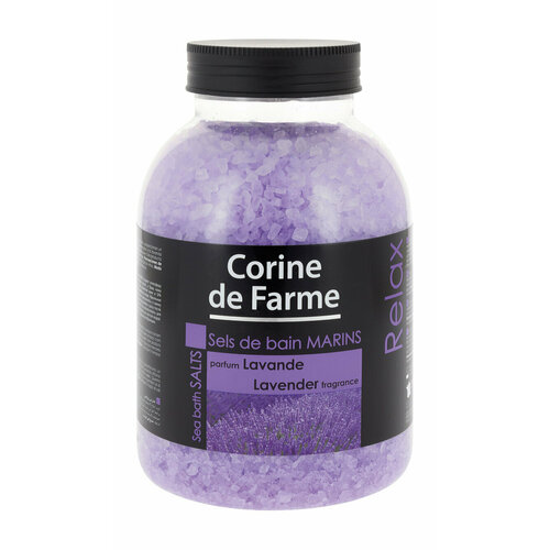 Морская соль для ванны с ароматом лаванды Corine de Farme Sea Bath Salts Parfum Lavande 2254₽