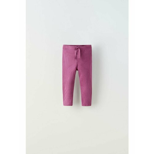 Легинсы Zara, размер 116, фиолетовый толстовка zara размер 116 фиолетовый