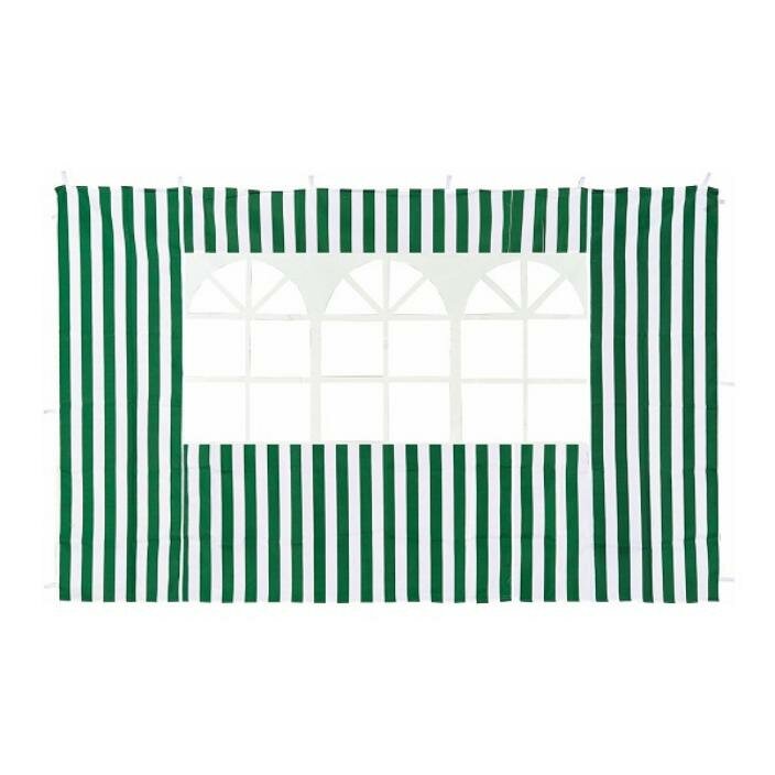 Стенка для садового тента Green Glade 195х295м полиэстер с окном зеленая