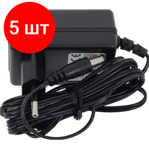 Комплект 5 штук, Блок питания Yealink 5VDC, 2A (5VDC) smit sh 105dm 5vdc