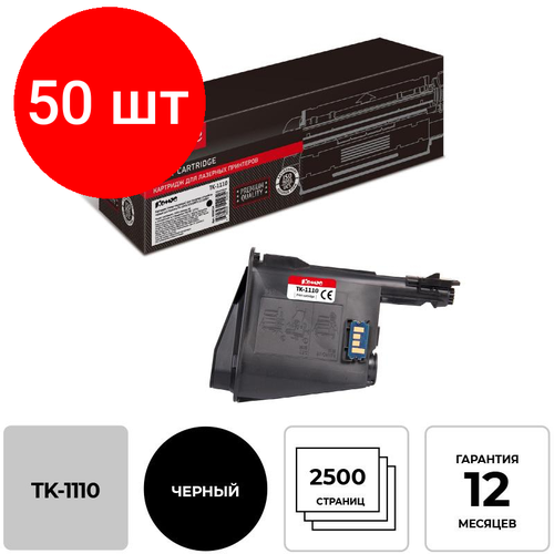 картридж лазерный комус tk 1110 чер для kyocera fs 1040 1020mfp ozon Комплект 50 штук, Картридж лазерный Комус TK-1110 чер. для Kyocera FS-1040/1020MFP