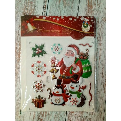 Новогодние наклейки