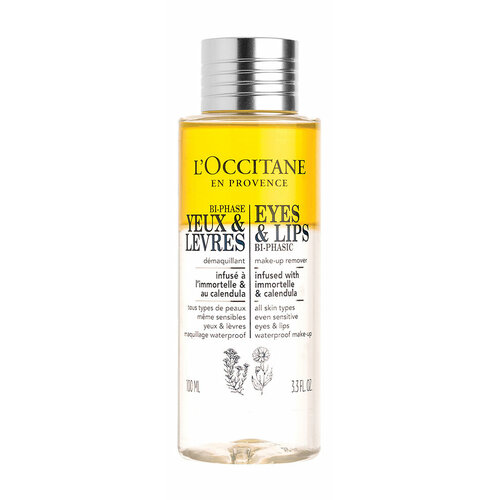 Двухфазное средство для снятия макияжа L Occitane Eyes and Lips Bi Phasic Make up Remover