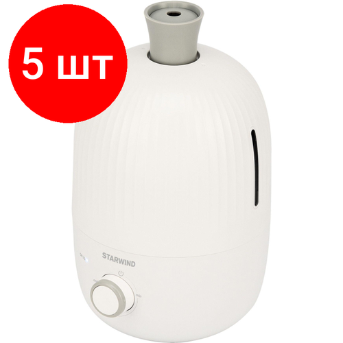 Комплект 5 штук Увлажнитель воздуха Starwind SHC1210 22Вт ультразвуковой белый 1450800₽