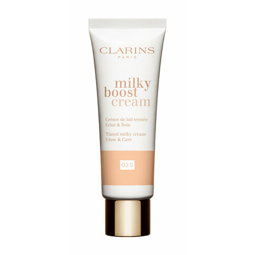 Тональный крем с эффектом сияния 02,5 Clarins Milky Boost Cream Glow & Care