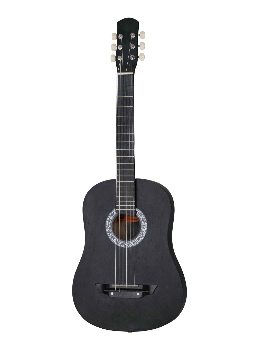 ACD-38A-42-BK Акустическая гитара, черная, аккорд