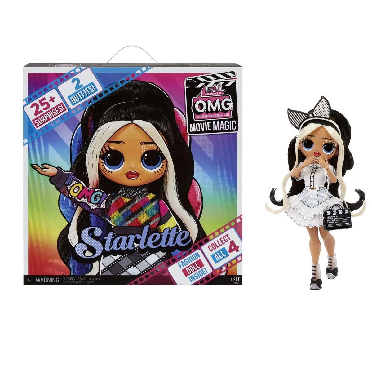 Кукла L.O.L. Surprise OMG Movie Magic Doll Starlette 25 см, 577911