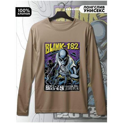 фото Лонгслив hypnotica, размер m, бежевый