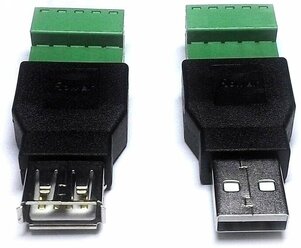 Удлинитель USB по витой паре Kroks 1306