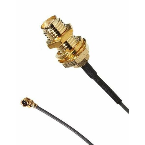 rp sma female to u fl ipx ipex rg1 13 15cm cable straight rp sma female male pin to ufl u fl ipx connector pigtail cable Переходник SMA-female - IPX/u. fl (IPEX) пигтейл