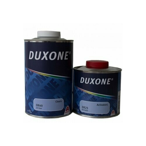 Лак комплект Duxone DX40 + отвердитель DX 25, комплект 1 литр + 0,5 ллитра
