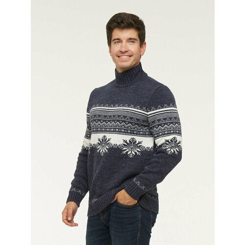 фото Свитер vay, размер 48, синий