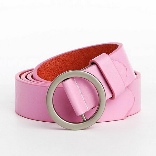 фото Ремень сима-ленд, размер 105, розовый сима-лэнд