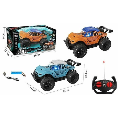 Внедорожник CHAMPION 1:16 на РУ свет 2 цвета, SBY161-1A машинка внедорожник ford raptor 1 18 на ру свет в коробке