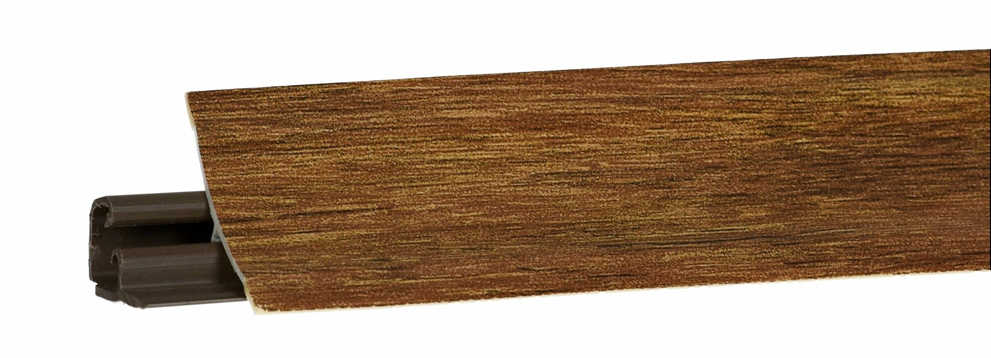 Плинтус для столешницы 140 см +комплект заглушек Цвет - Орех Пекан
