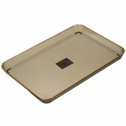 Поднос пластик 363х25х25 см прямоугольный коричневый Y6-7213 1122₽