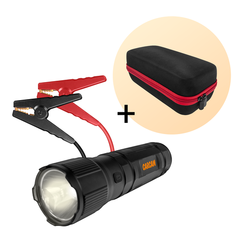Пуско-зарядное устройство на 12000 мАч фонарик CARCAM Flashlight Jump Starter 12000mAh FJS-1201 546000₽