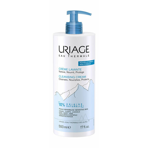 Очищающий пенящийся крем для гигиены 500 мл Uriage Cleansing Cream