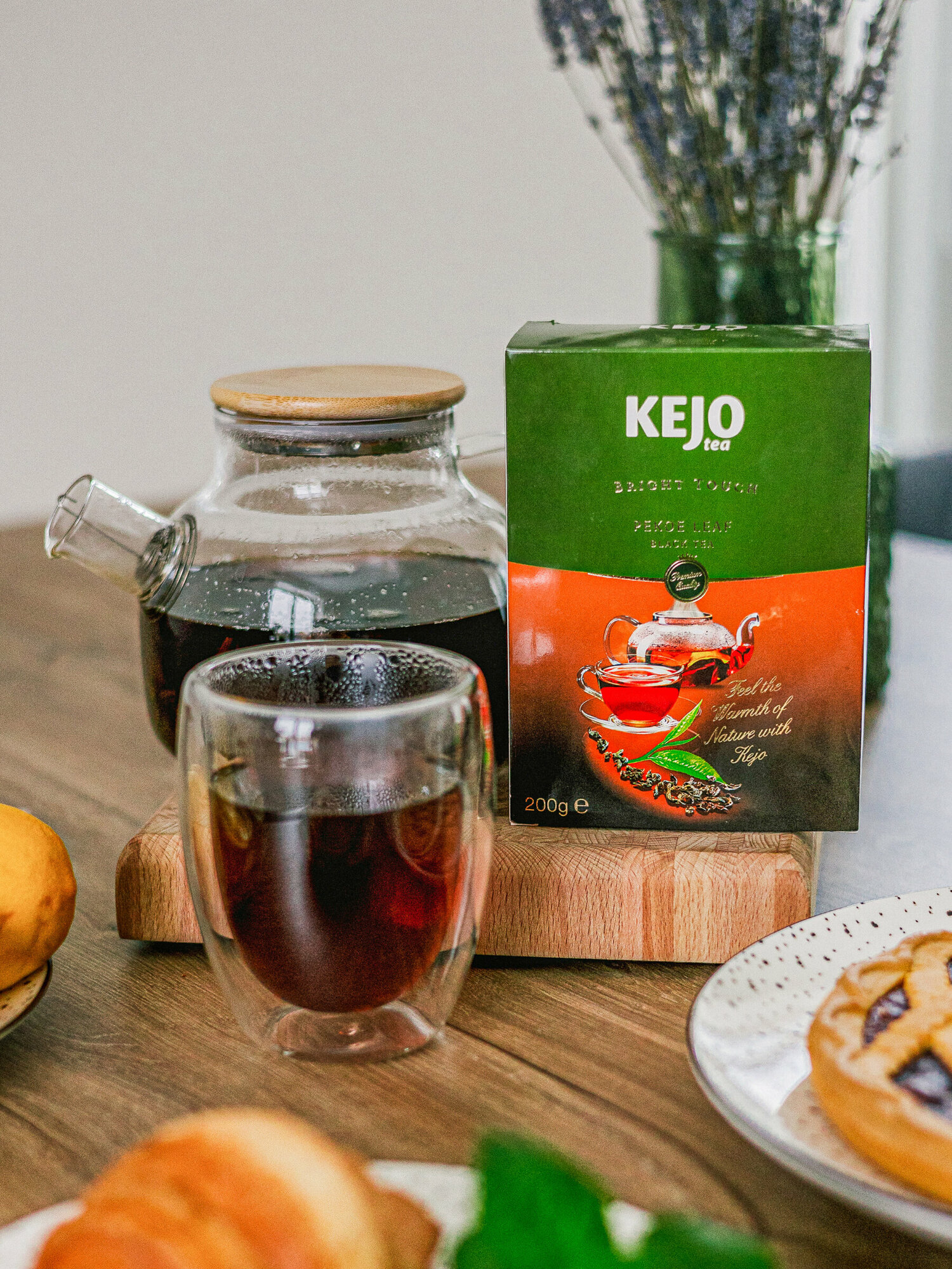 Чай черный BRIGHT TOUCH PEKOE LEAF KejoTea, 200гр Kejo Tea - фото №5