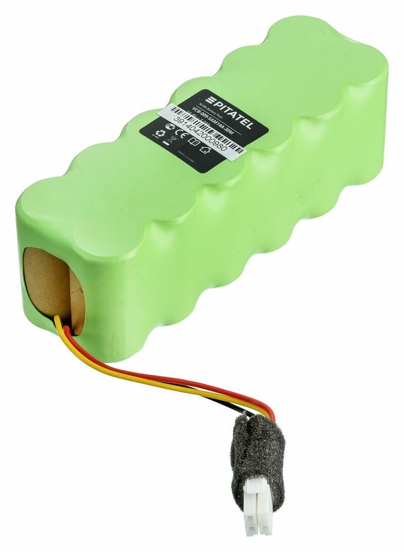 Аккумулятор Pitatel для пылесосов Samsung SR8840, SR8843, SR8845, SR8855, SR8895 (DJ96-00113E), Ni-Mh 14.4V 3000mAh