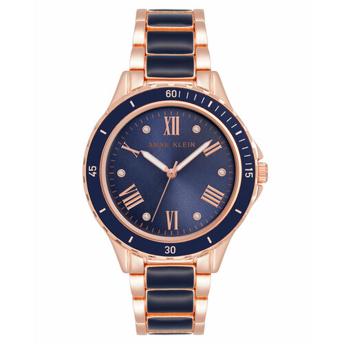 фото Наручные часы anne klein 3952nvrg, синий, розовый