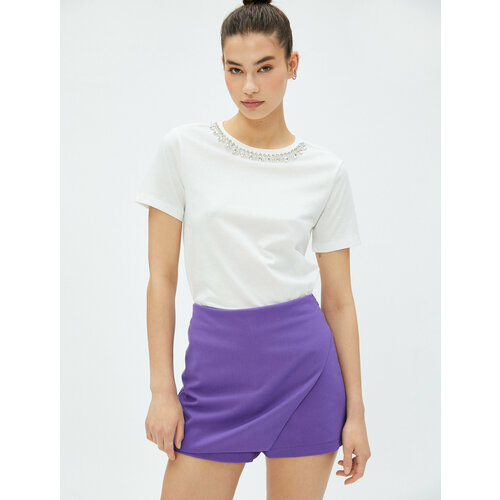 фото Футболка koton, размер xs, бежевый