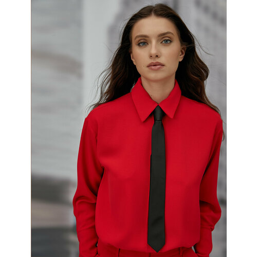 фото Рубашка koton, размер 42, красный